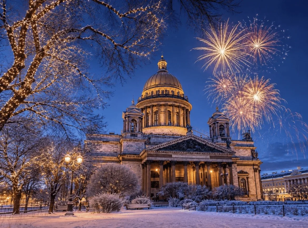 🎄🎅 Встретьте Новый год в волшебной атмосфере Санкт‑Петербурга!