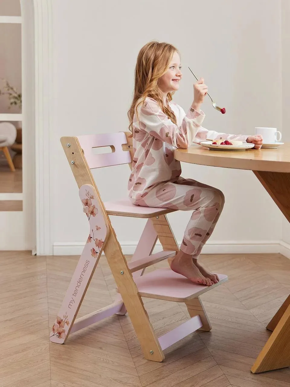 ✨ Детский растущий стул для кормления CALMY от Happy Baby - это удобное и стильное реше...