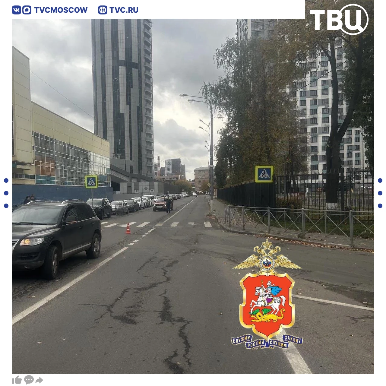 Мальчик, которого сбили в Мытищах, умер в больнице
