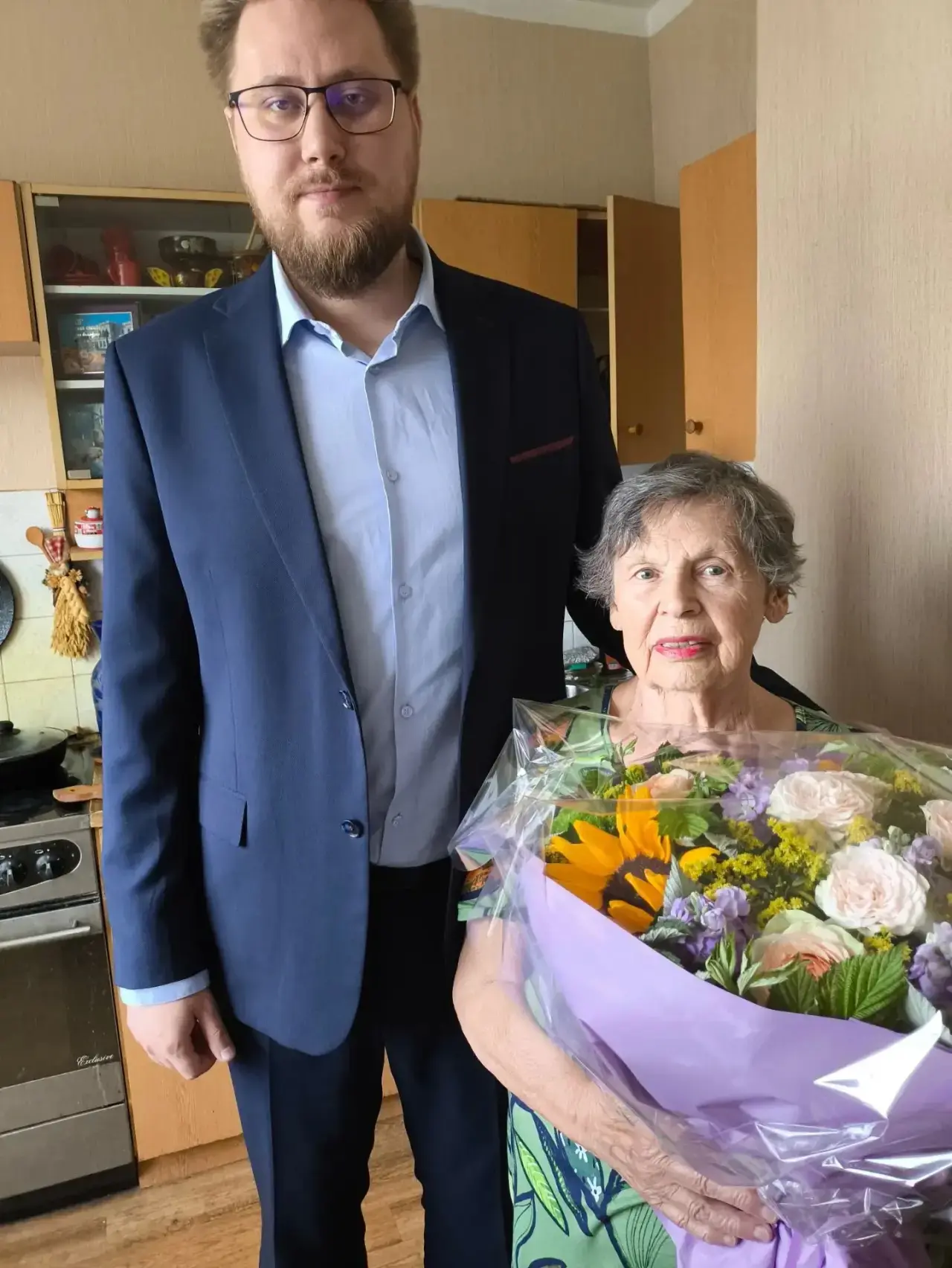 🎂 Поздравляем с 90-летним юбилеем Прищепенко Раису Петровну – председателя коньковских чернобыльцев