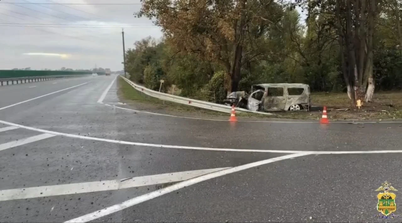 ❗️😱  Два человека погибли в ДТП при подъезде к Тимашевску