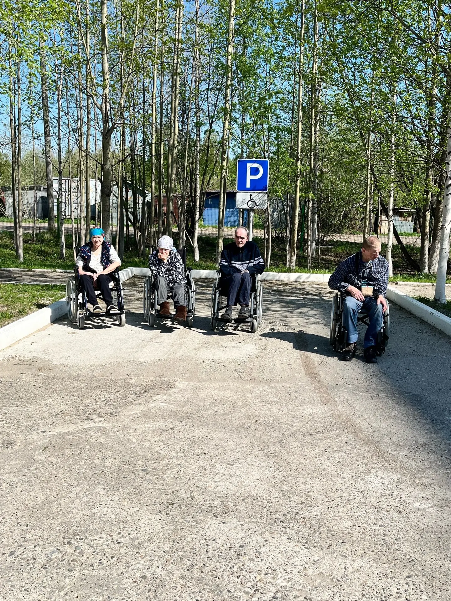 🌤️Прогулка  и гимнастика на свежем воздухе-это залог здоровья для человека любого возр...