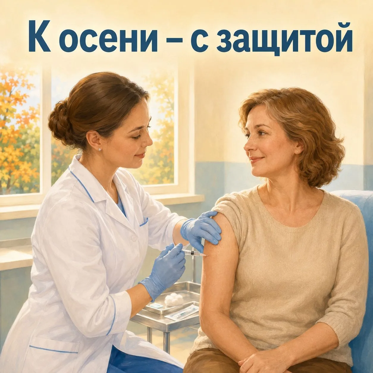 К осени – с защитой от гриппа