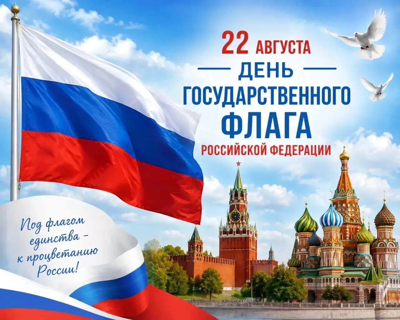 🇷🇺 День Государственного флага России: отмечаем вместе!