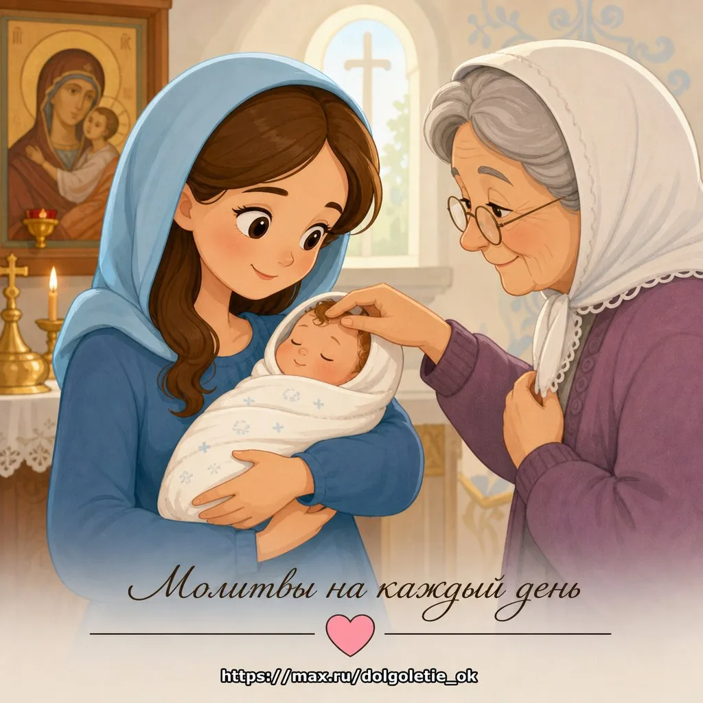 🌿 КРАТКАЯ МОЛИТВА НА БЛАГОСЛОВЕНИЕ ДЕТЕЙ
