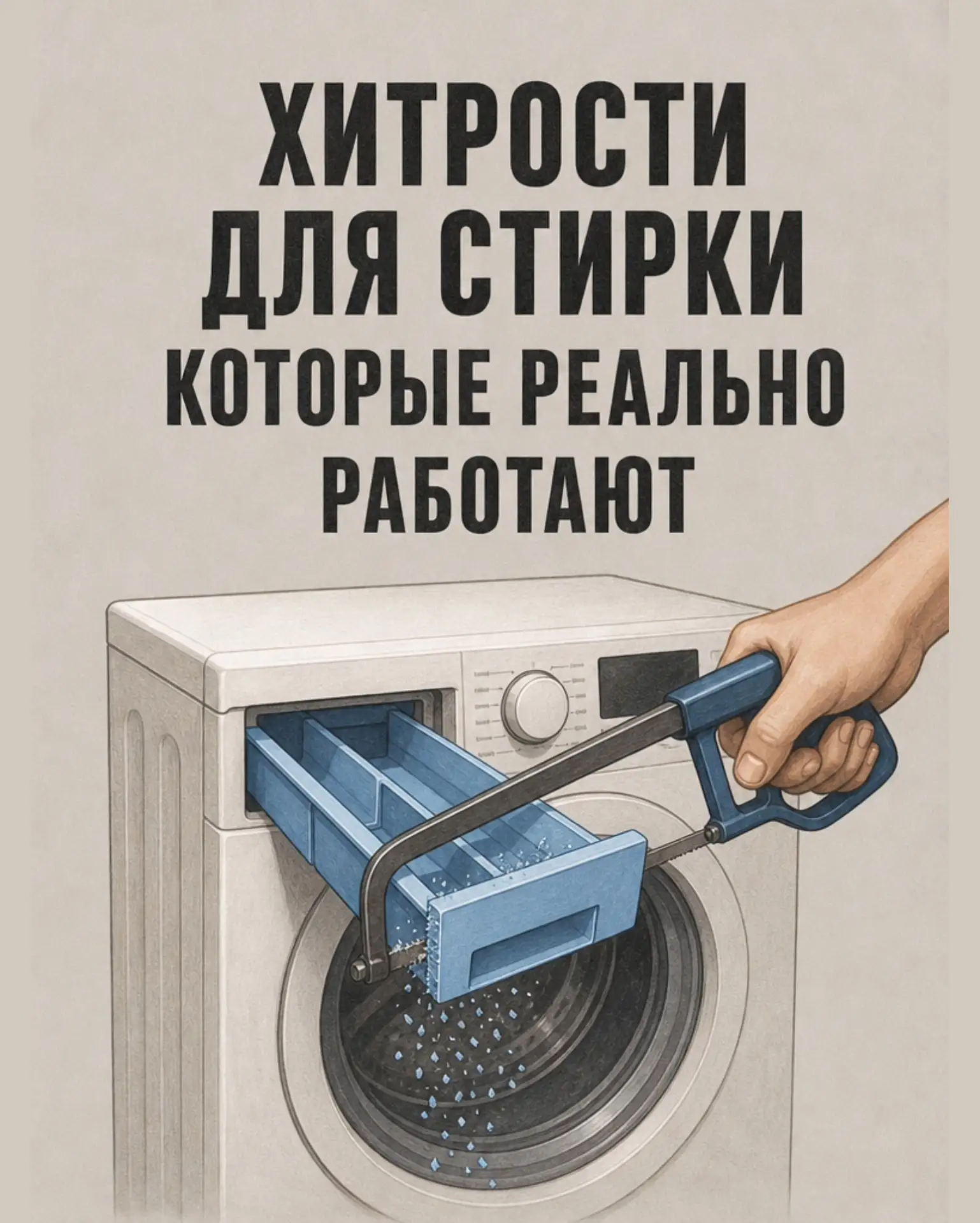 Хитрости для стирки, которые реально работают!