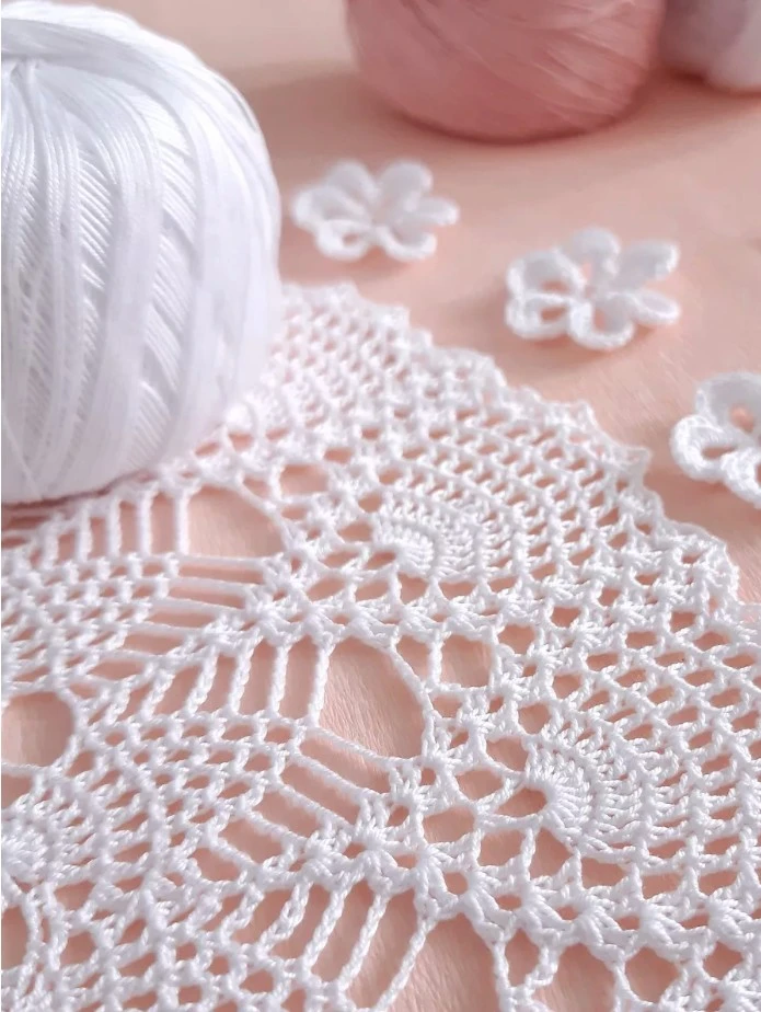 Воротнички крючком из #БЕЛОЕ_КРУЖЕВО_Пехорка