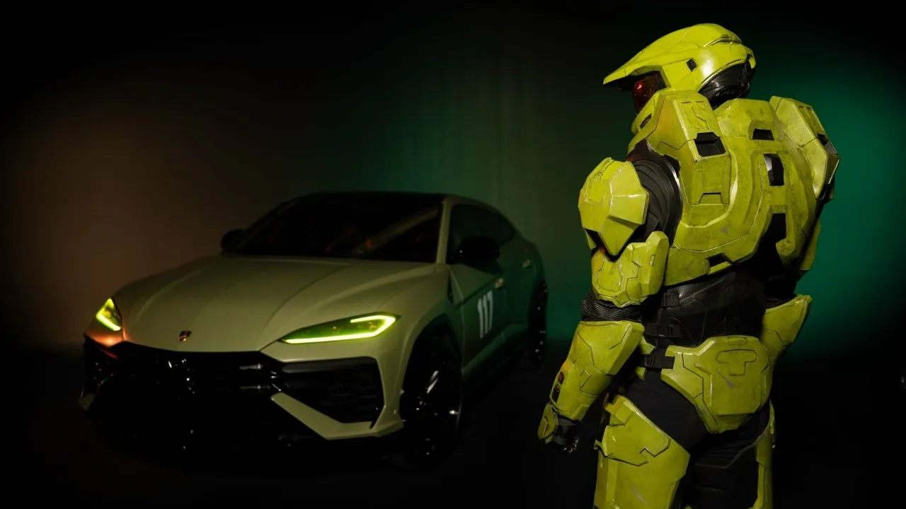 Xbox в коллаборации с Lamborghini представили эксклюзивный Urus SE Master Chief 117 Edition в честь 