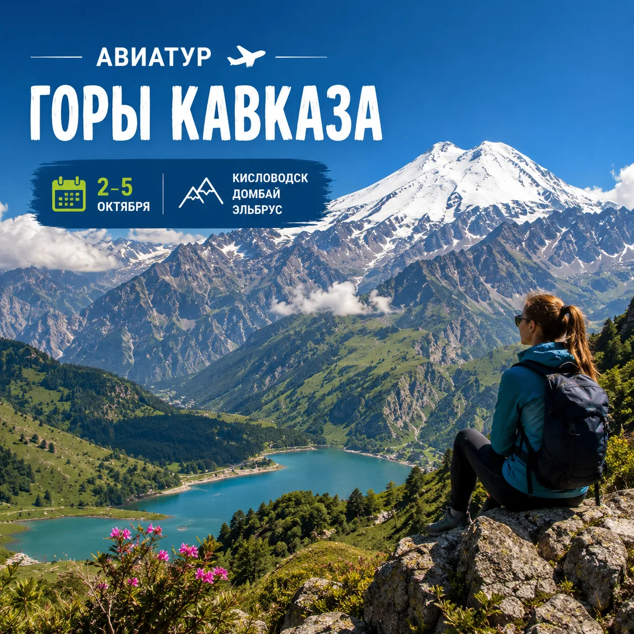 ⛰️ Новинка! Групповой авиатур «Горы Кавказа» — 2 - 5 октября

За четыре дня вы побываете сразу в трё