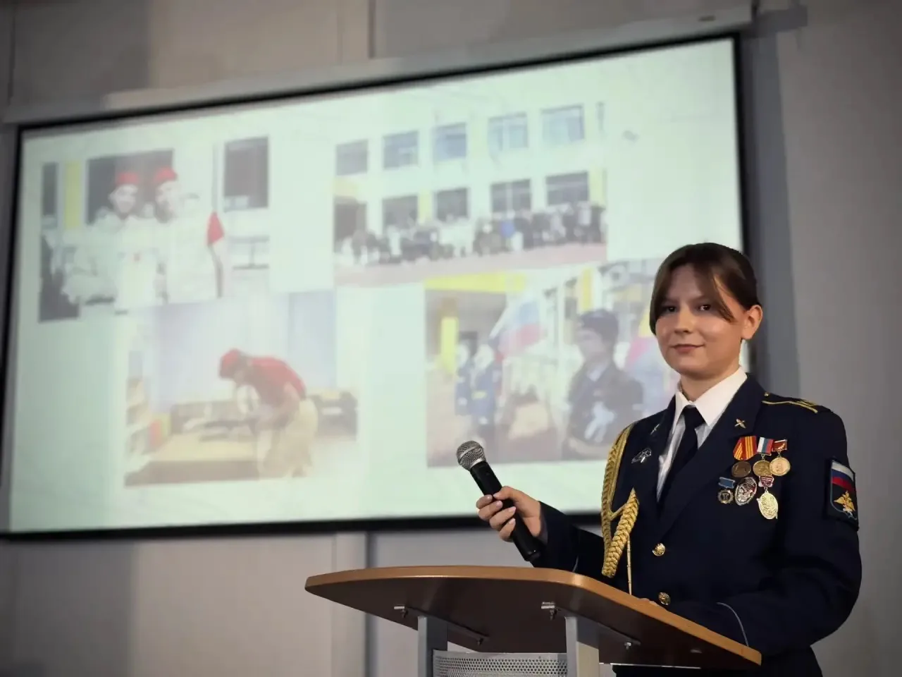 20 февраля в Кадетской школе состоялось традиционное кадетское собрание «Честь имею!»  В рамках собр