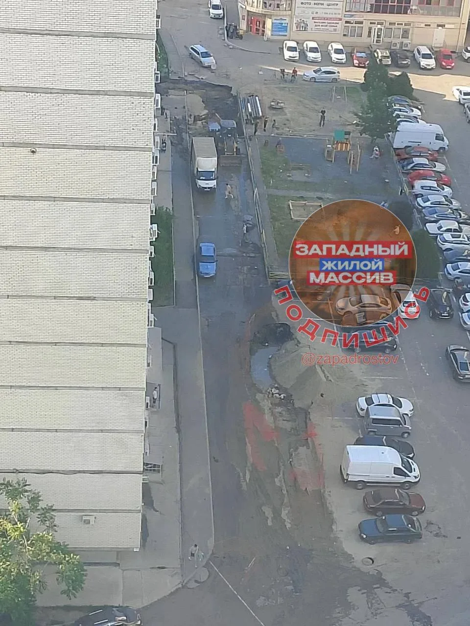 😱 Провал на Извилистая/Заводская.