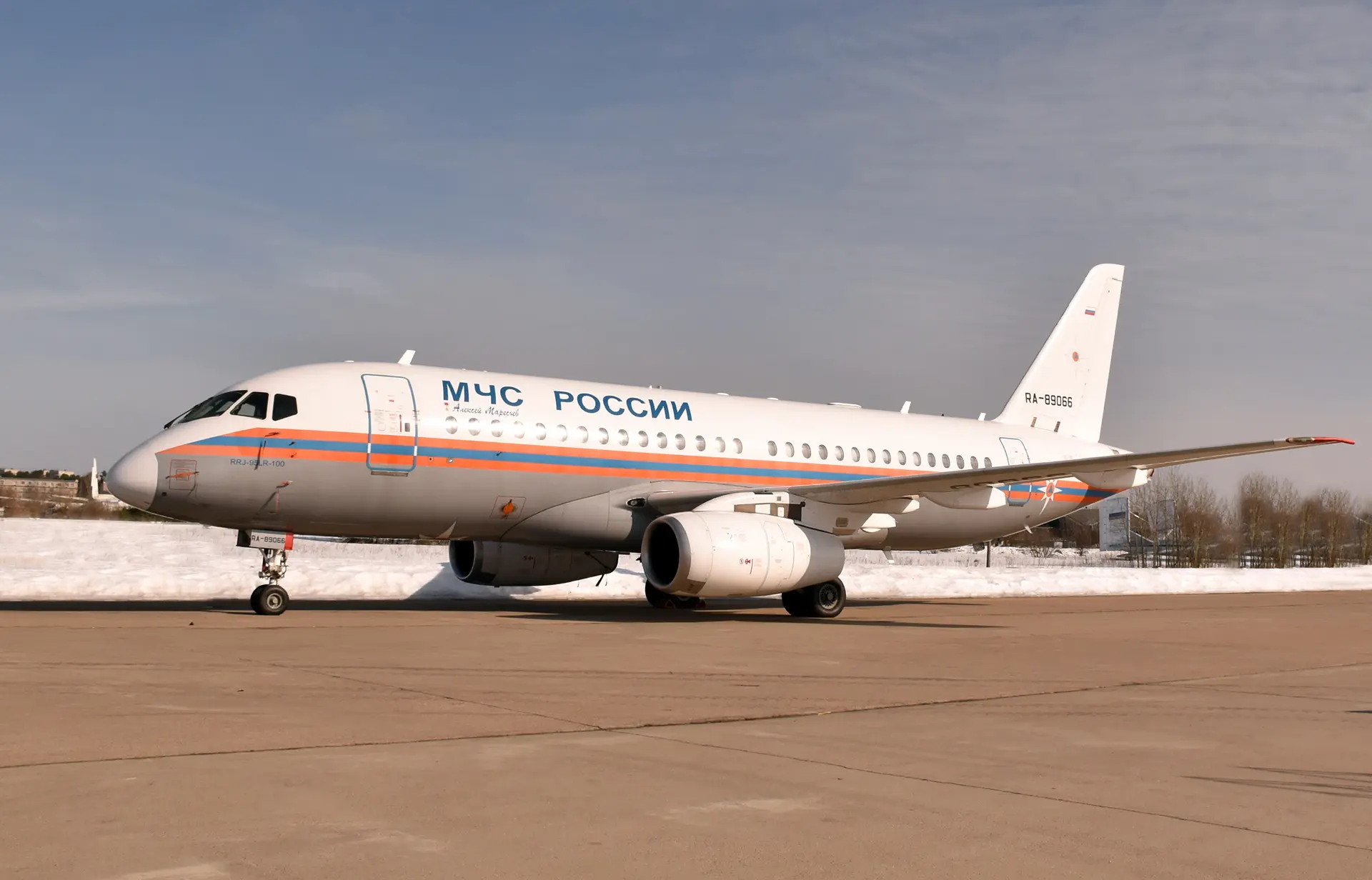 Специалисты ОАК восстановили самолет SSJ-100 из авиапарка МЧС России  🛫   После восстановления летно