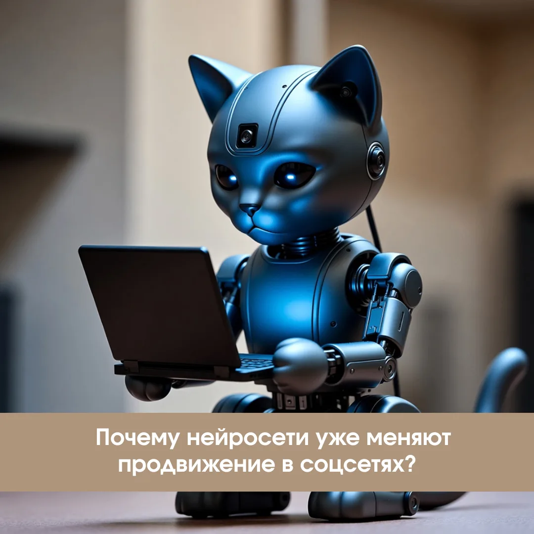 🤖 Почему нейросети уже меняют продвижение в соцсетях?