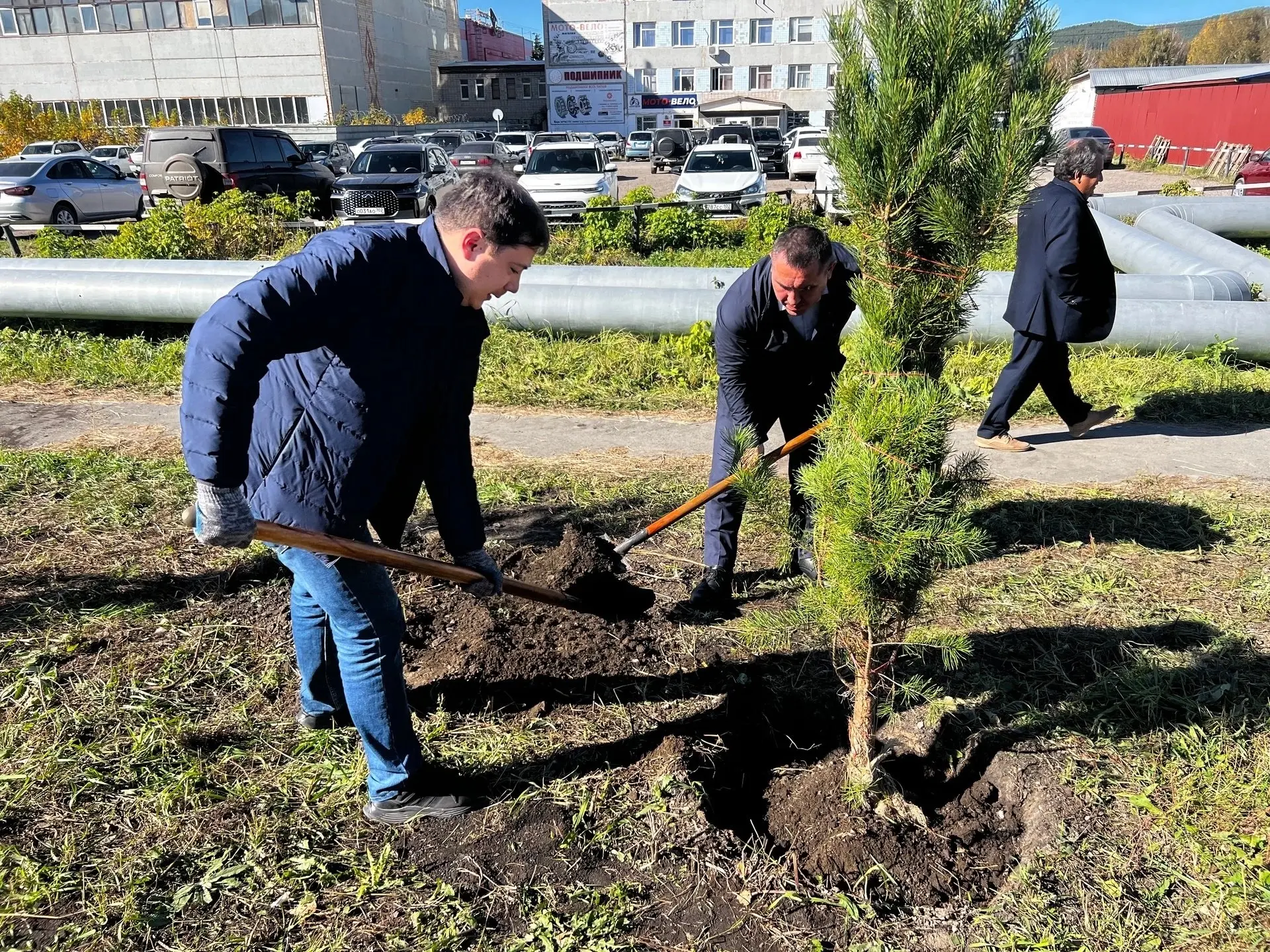 🌳 «Зеленая Башкирия»: Артур Аманбаев принял участие в озеленении Белорецкого района