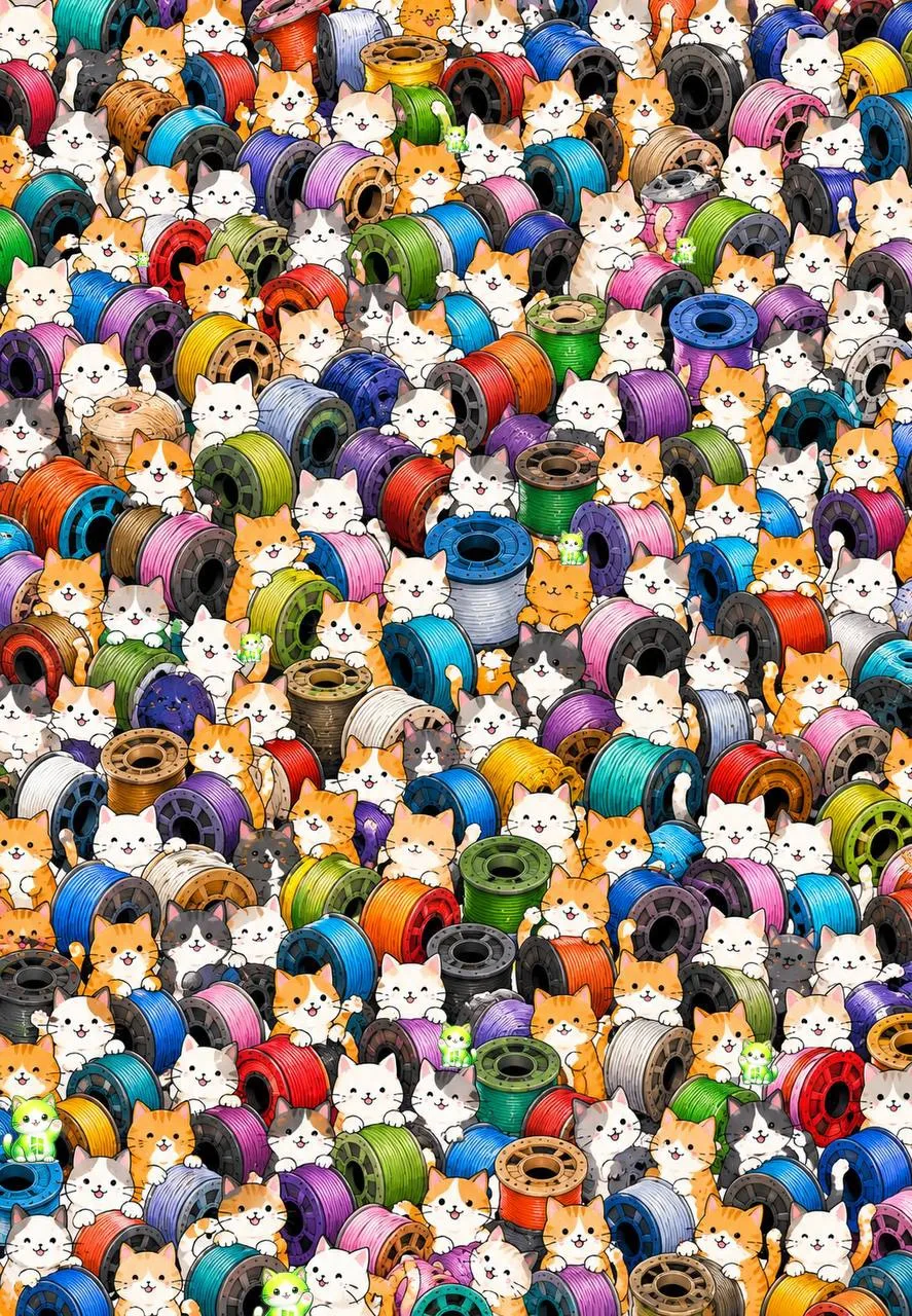 🐱 Все мы любим милых котиков… и новый пластик!

Поэтому в эту субботу ничего напряжённого. Только п