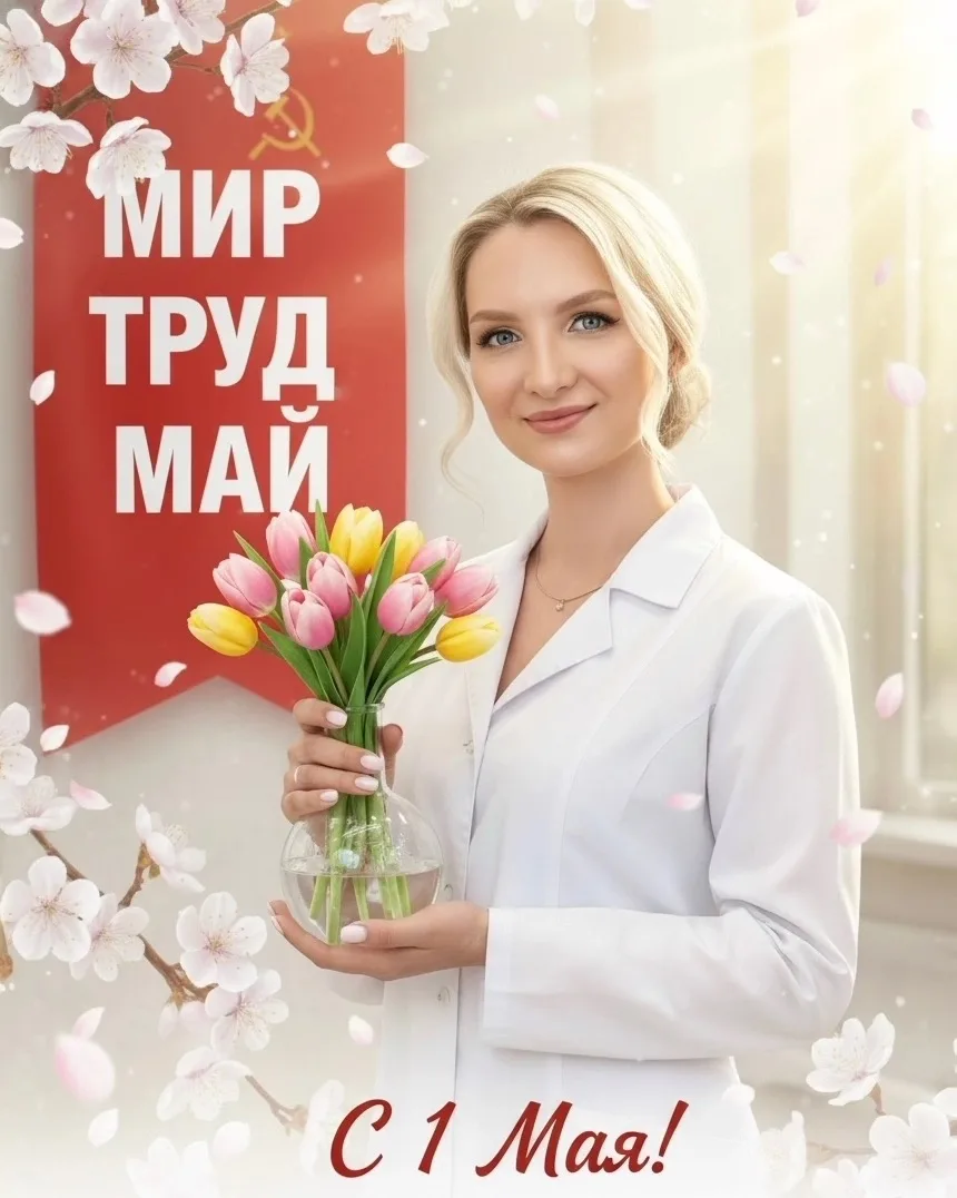 С Праздником Весны и Труда, друзья! Будьте счастливы ❤️