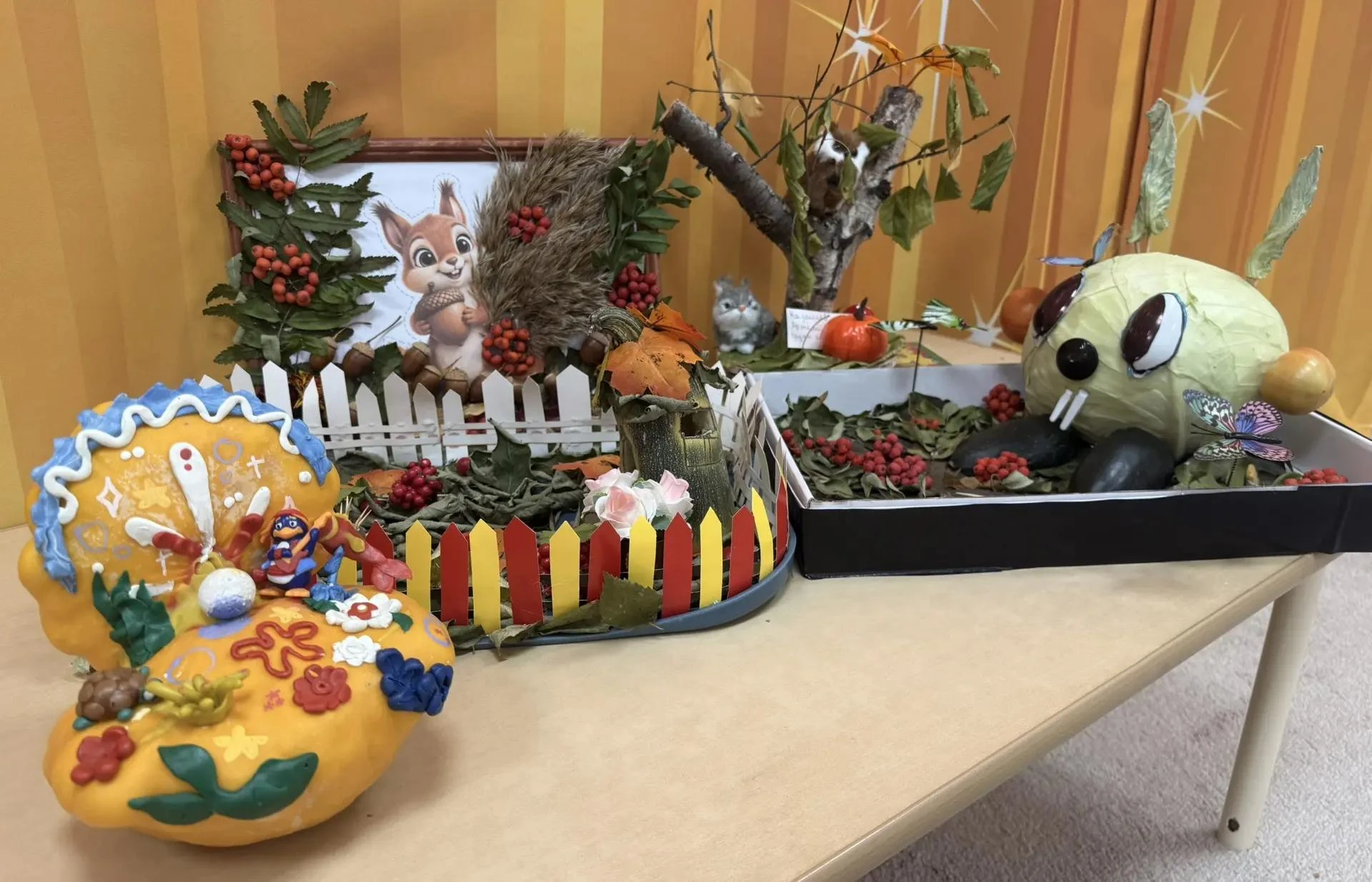 🍂🐘 ОСЕННЯЯ ВЫСТАВКА «ЗООПАРК ИЗ ОВОЩЕЙ»! 🥕🦒                                        ...