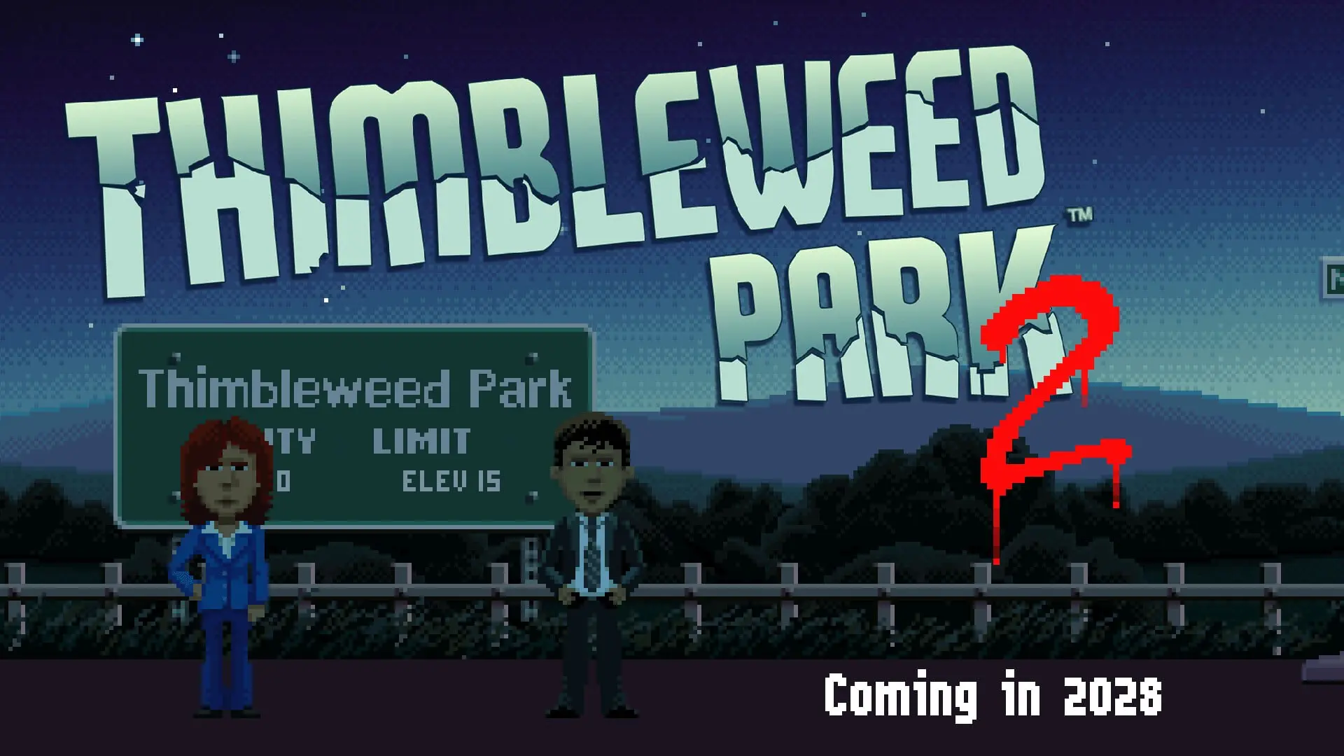 🎮 Рон Гилберт анонсировал Thimbleweed Park 2 — продолжение культового квеста выйдет спустя девять л