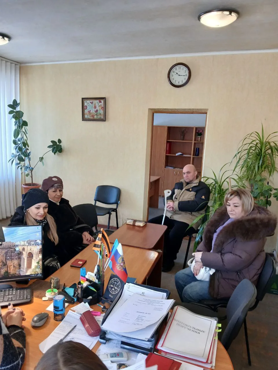 📣В филиалах Республиканского центра социальной защиты населения совместно с Фондом «Защитники Отечес