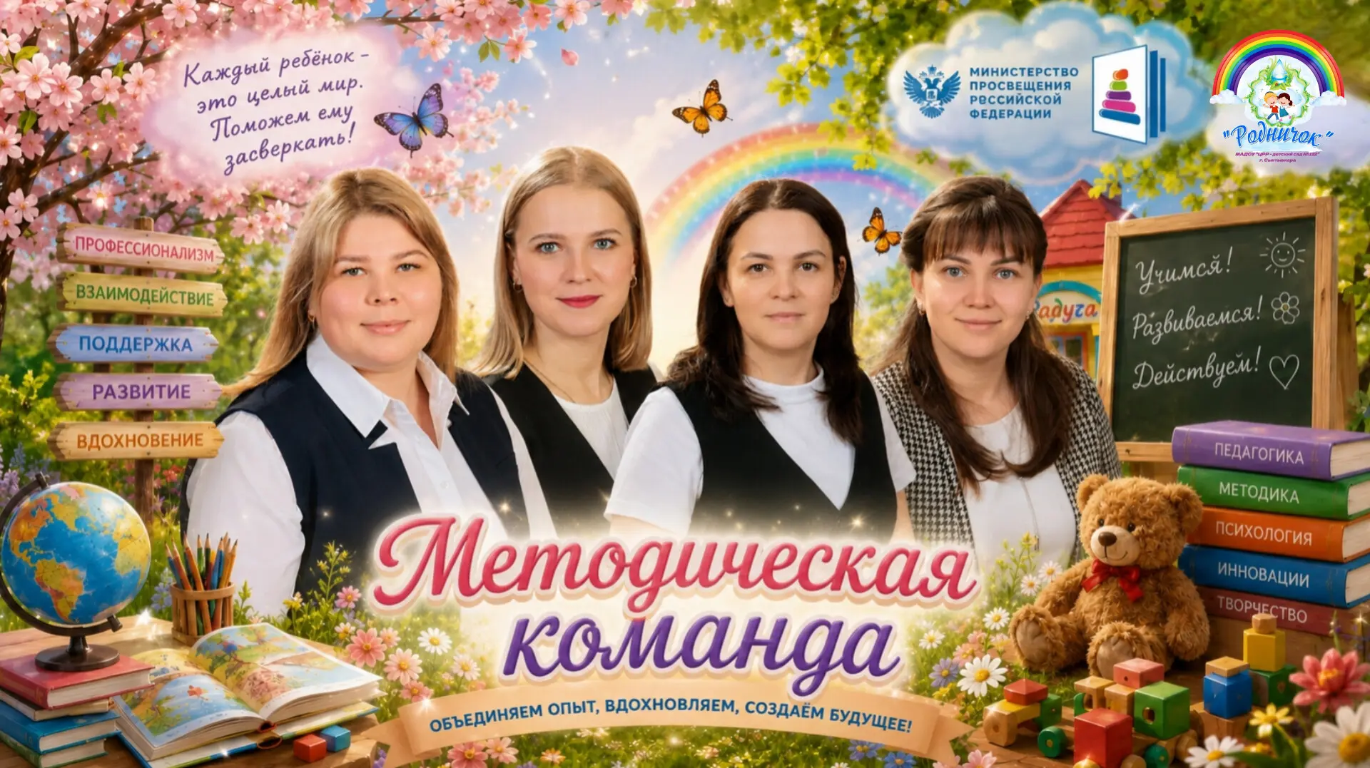 💗 Их сердце бьётся в ритме детского смеха ❤