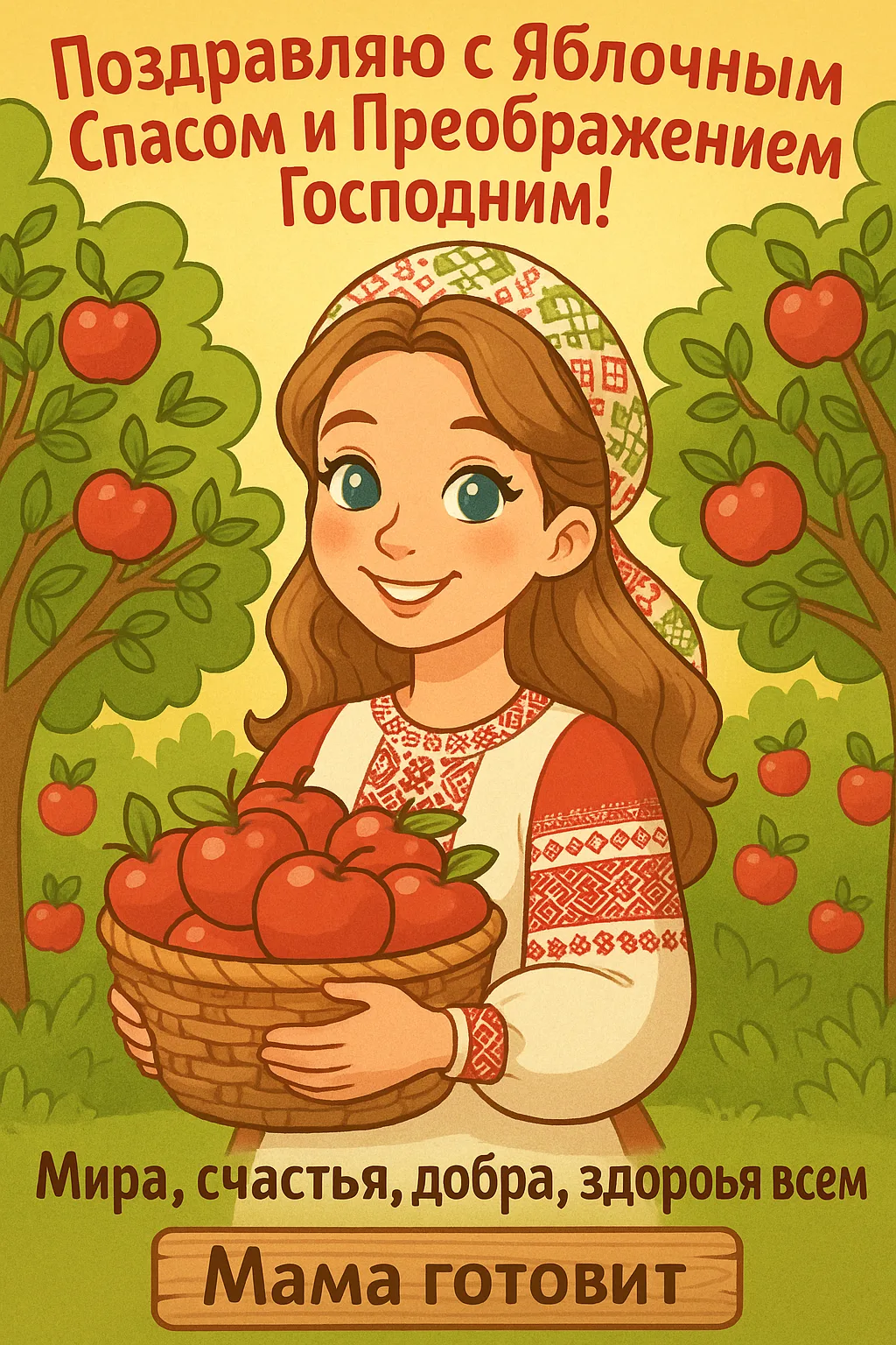 Доброе утро, дорогие мои! Сегодня, в день Яблочного Спаса и Преображения Господня, хочу...