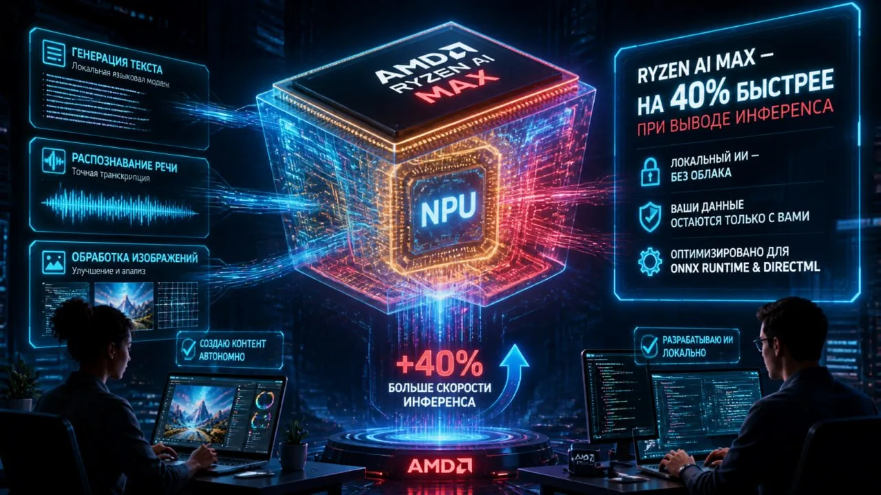✅ AMD анонсировала Ryzen AI Max