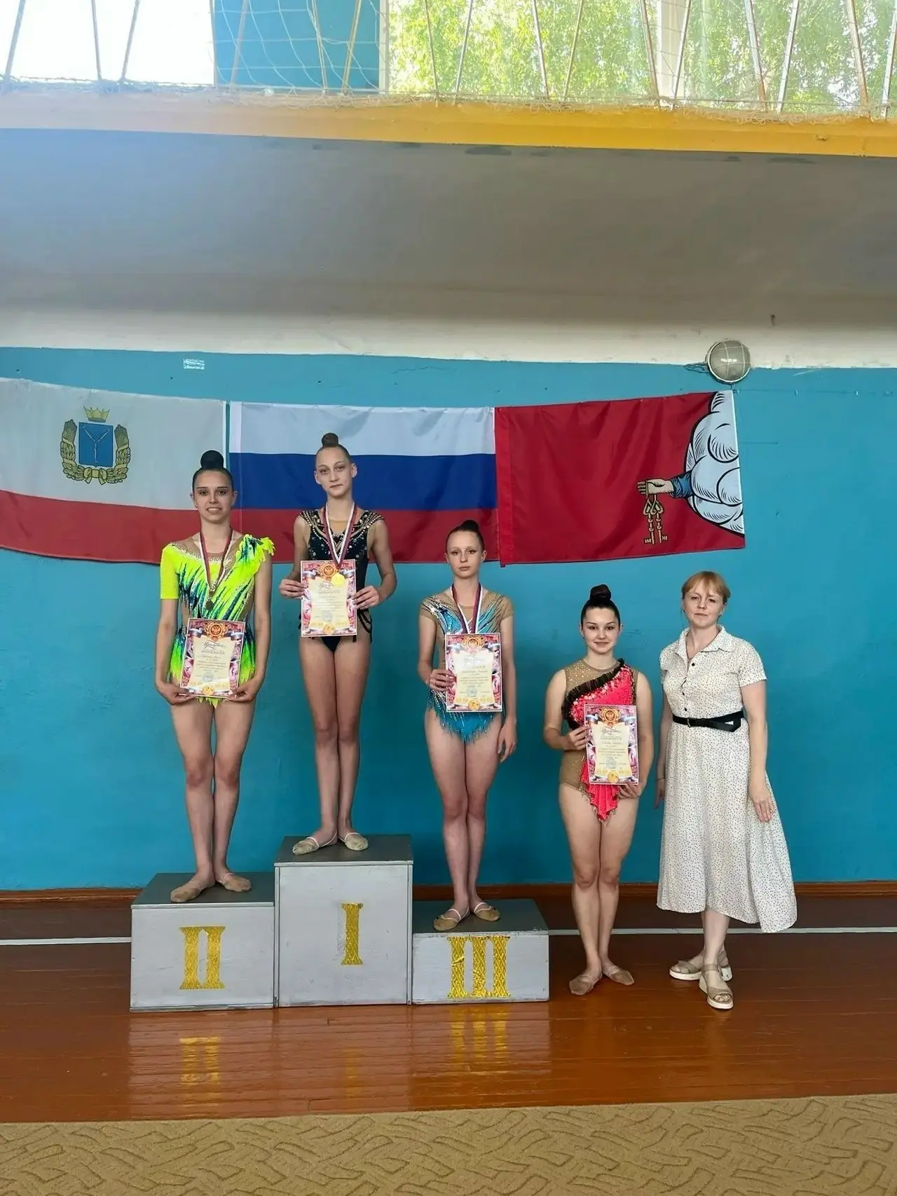 В спортшколе Петровска состоялось первенство по художественной гимнастике

На прошлой неделе в Петро