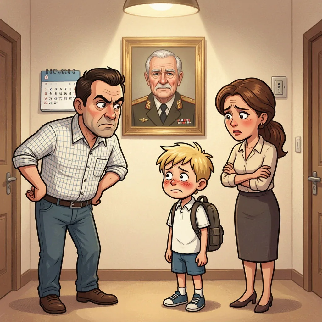 Родители спрашивают Вовочку, почему их вызывают в школу. Потому что на вопрос:  "Самый ...