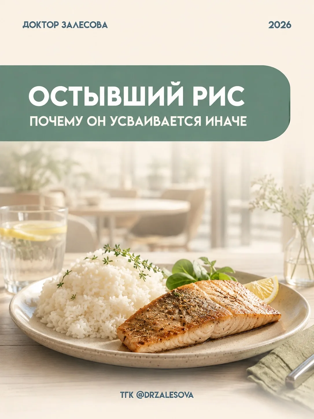 Почему остывший рис может вести себя в кишечнике иначе, чем свежеприготовленный?