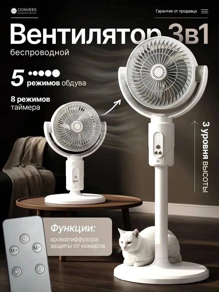 Вентилятор напольный