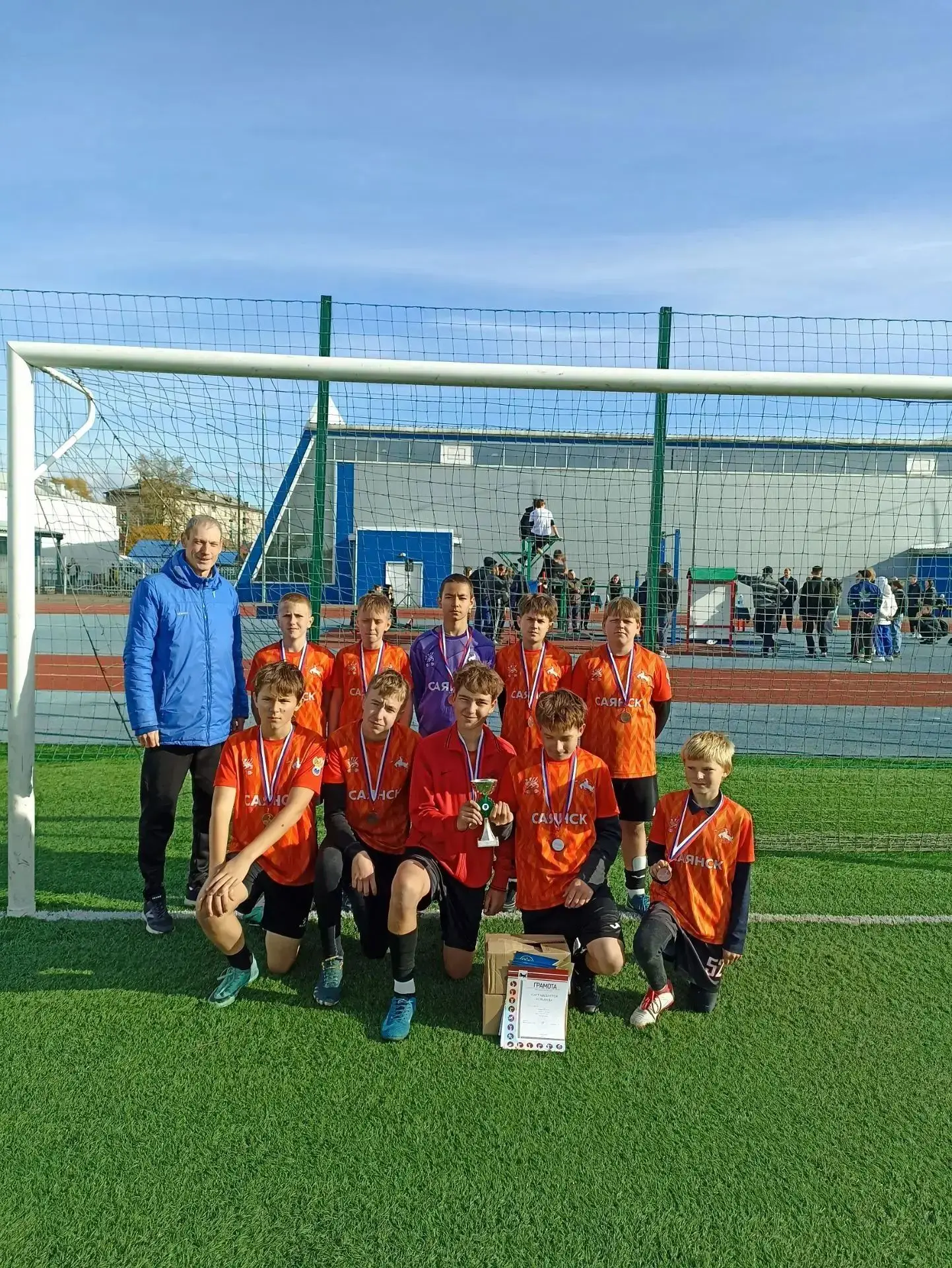 ⚽26 сентября в городе Нижнеудинске прошёл открытый городской турнир по футболу "Золотая...