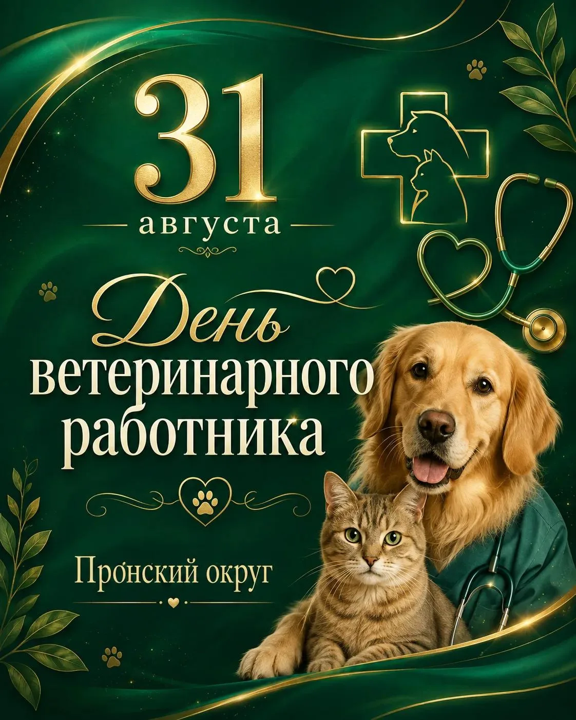 🐾 Герои, которые лечат с любовью: с Днём ветеринарного работника! 🐾