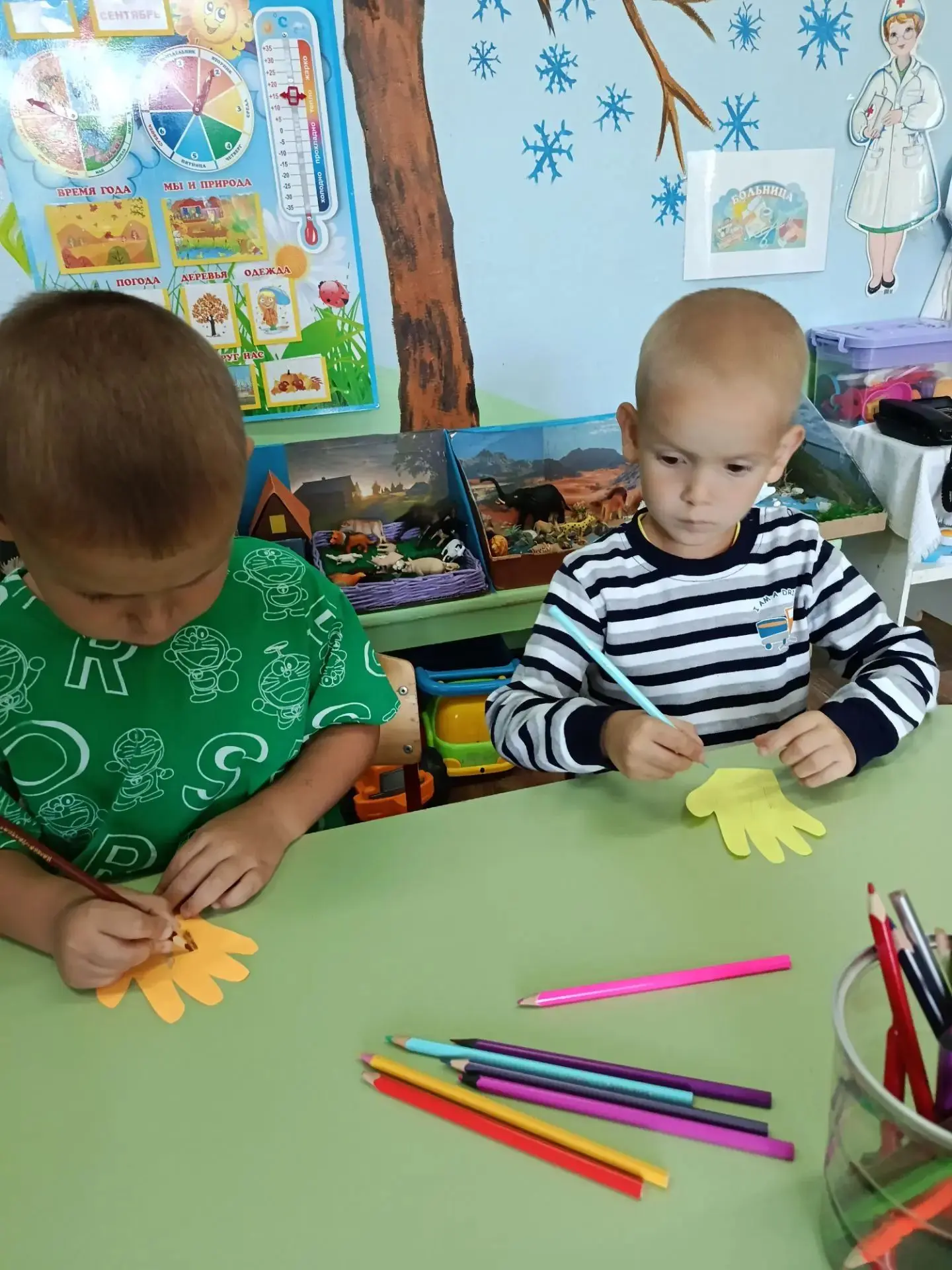 🌳 Первые «Разговоры о важном» в группе «Ромашка»! 🌼