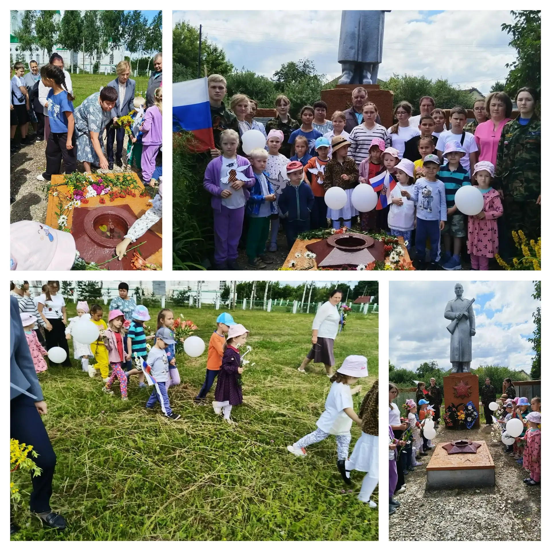 🕯День памяти и скорби: воспитываем патриотов с малых лет.
✅️Сегодня, 22 июня, в детских садах прошл