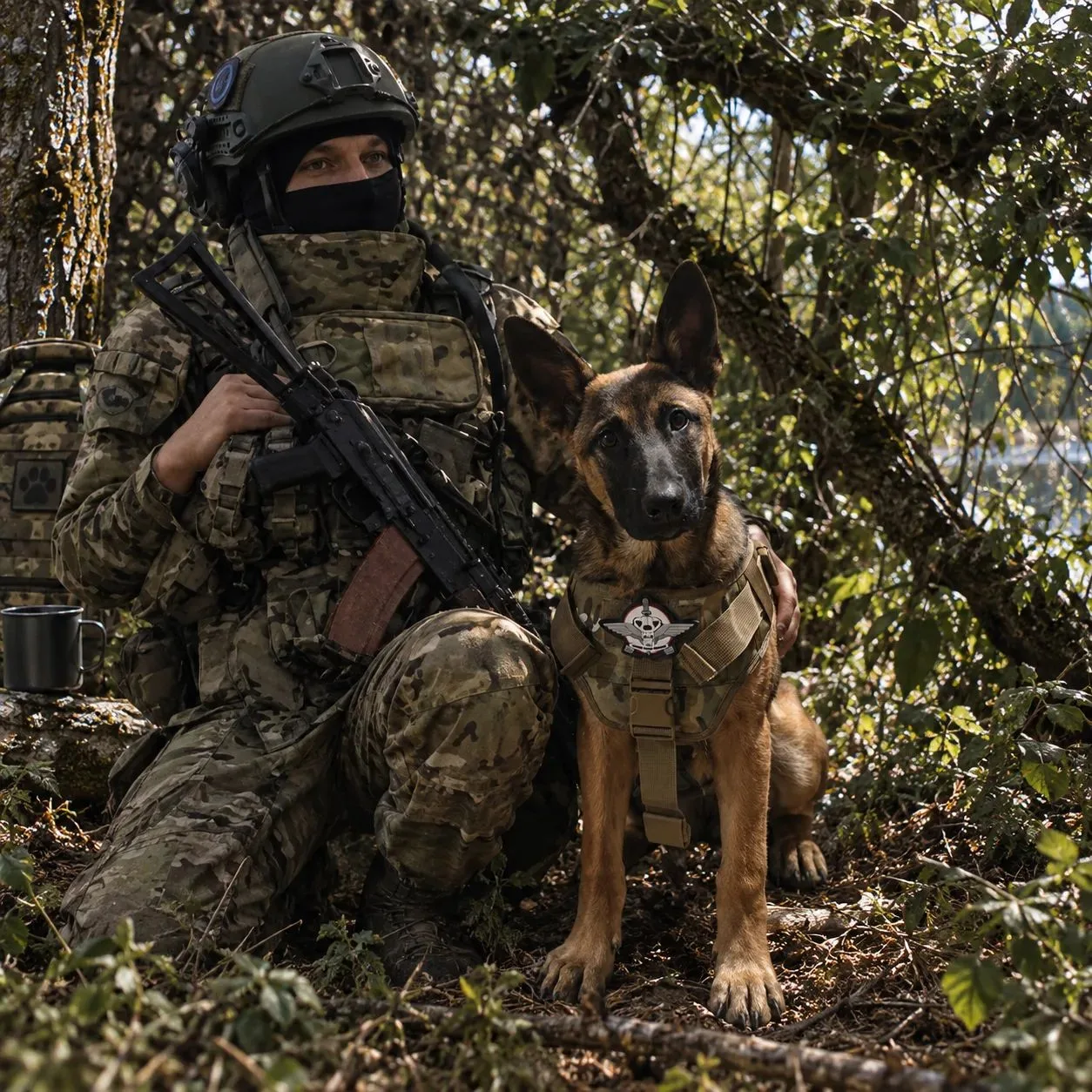 Боевые товарищи с Купянского направления передают привет подписчикам Белгородского сило...