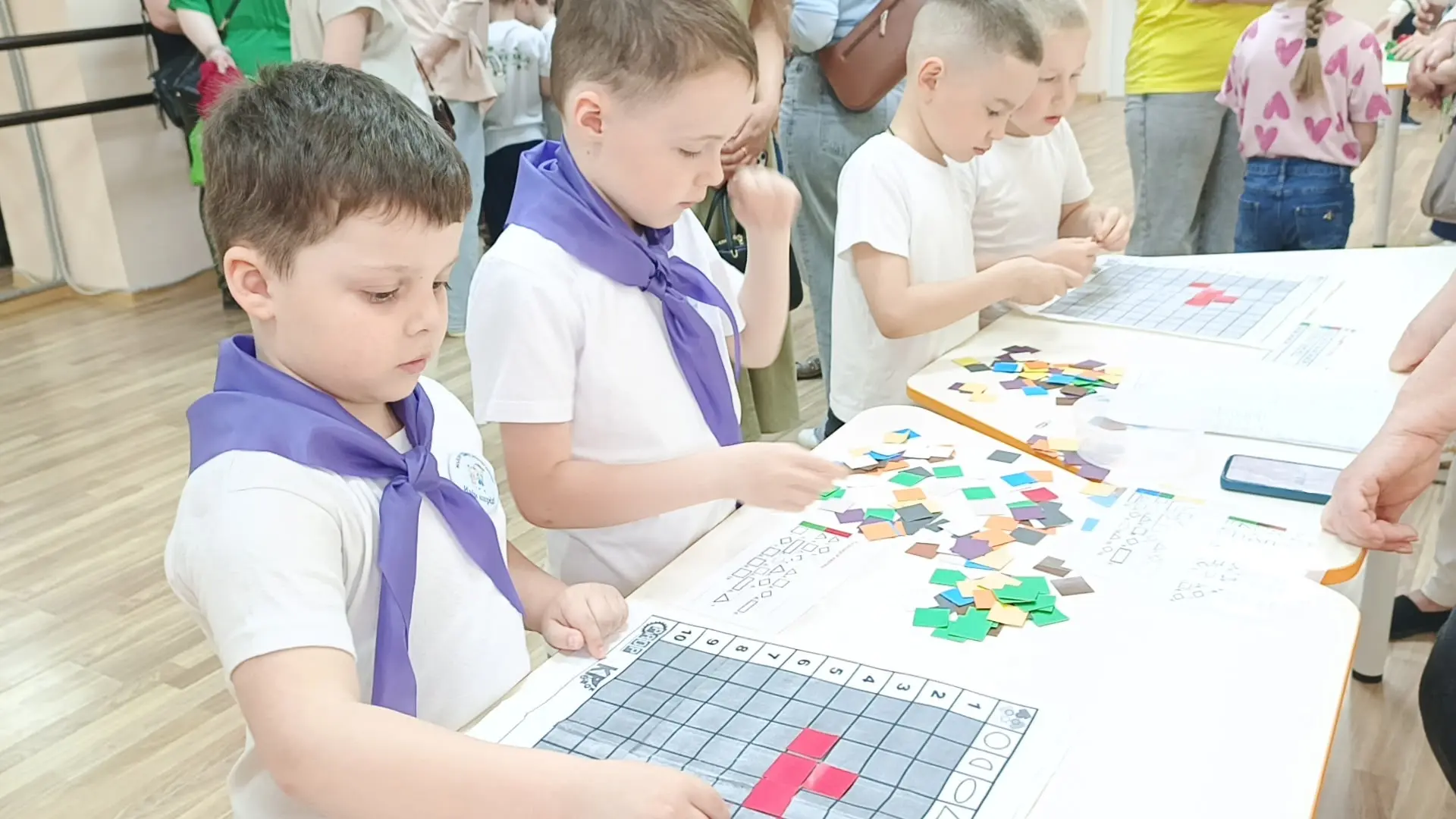🧩 Юные конструкторы!