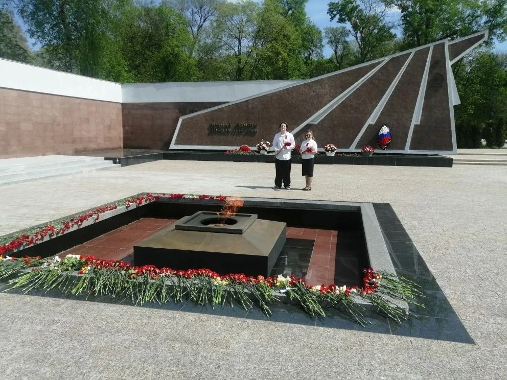 Возложение цветов к памятным местам Великой Отечественной войны ⁣ 🔥Сегодня, в преддверии годовщины П