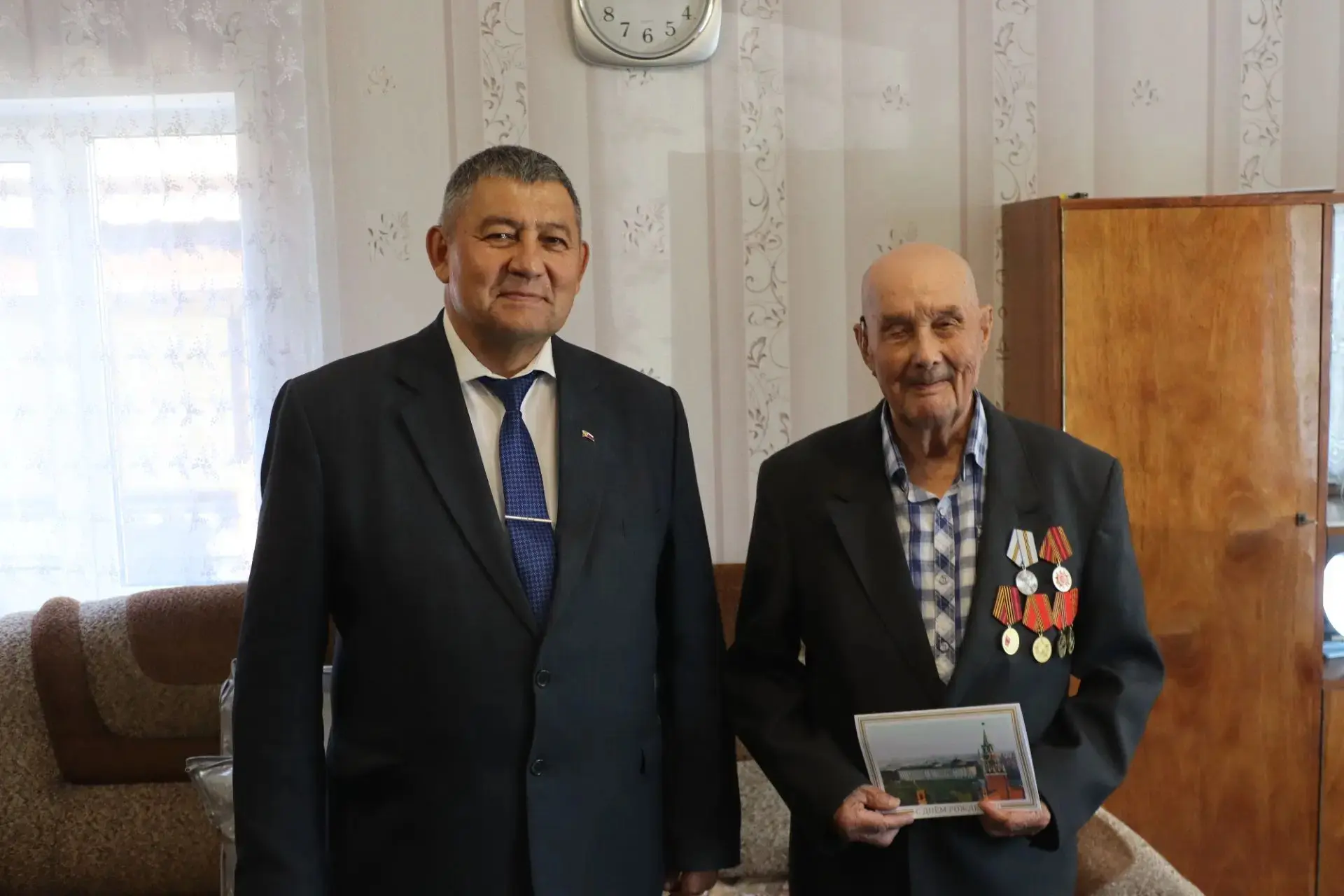 Труженик тыла Забит Гильванович Масалимов отметил 95-летний юбилей.
 
18 июня ветеран Великой Отечес