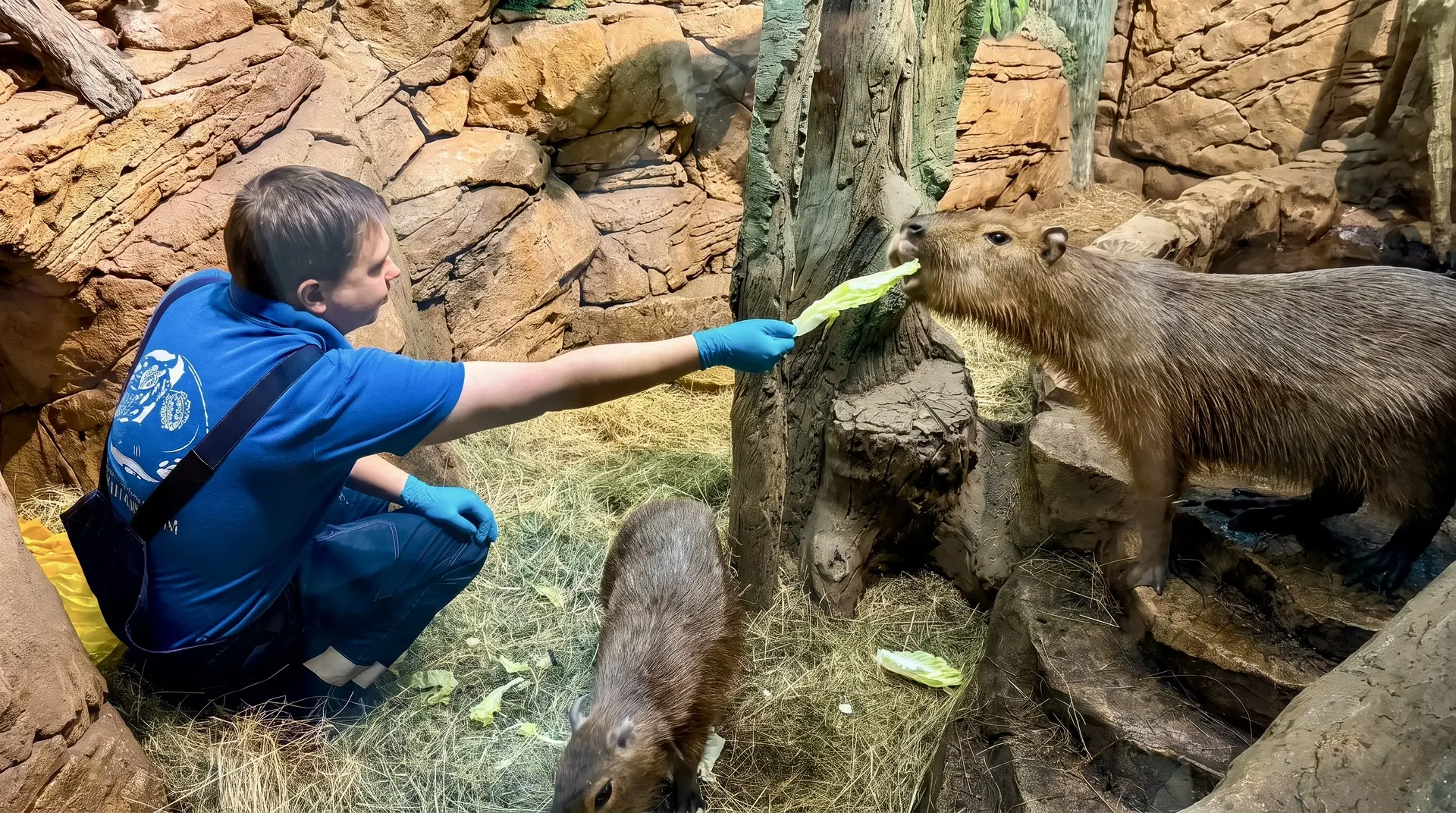 Ренессанс 🎨 получился случайный, а вот показательное кормление капибар с мини-экскурсо...