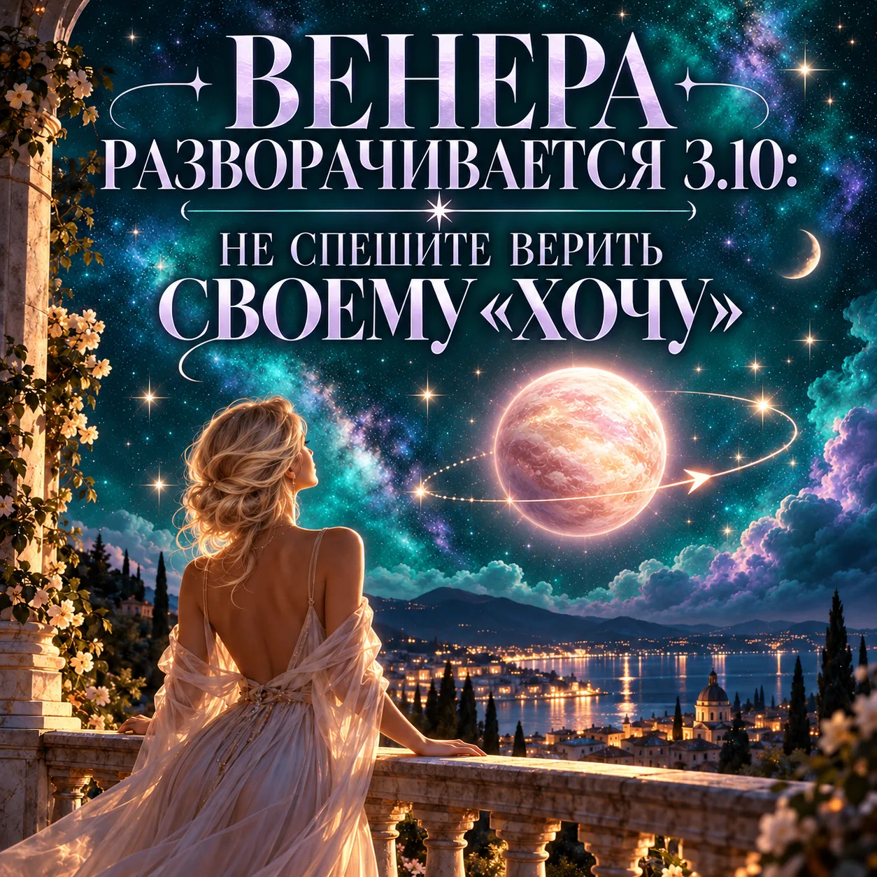 ВЕНЕРА РАЗВОРАЧИВАЕТСЯ 3.10: НЕ СПЕШИТЕ ВЕРИТЬ СВОЕМУ «ХОЧУ»