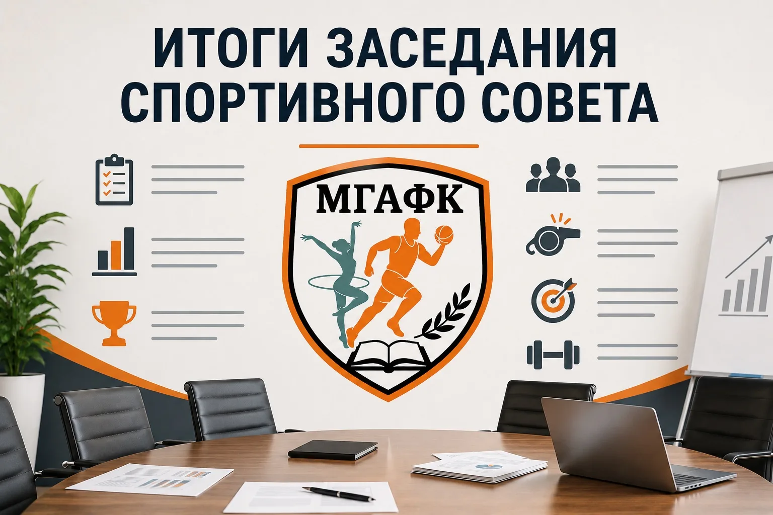📌 В МГАФК прошло заседание Спортивного совета Академии под председательством и.о. рект...