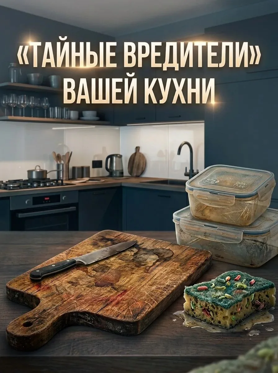 "Тайные вредители" вашей кухни. Медицинский взгляд. 

Здоровье — это не только еда, но и то, в чем м