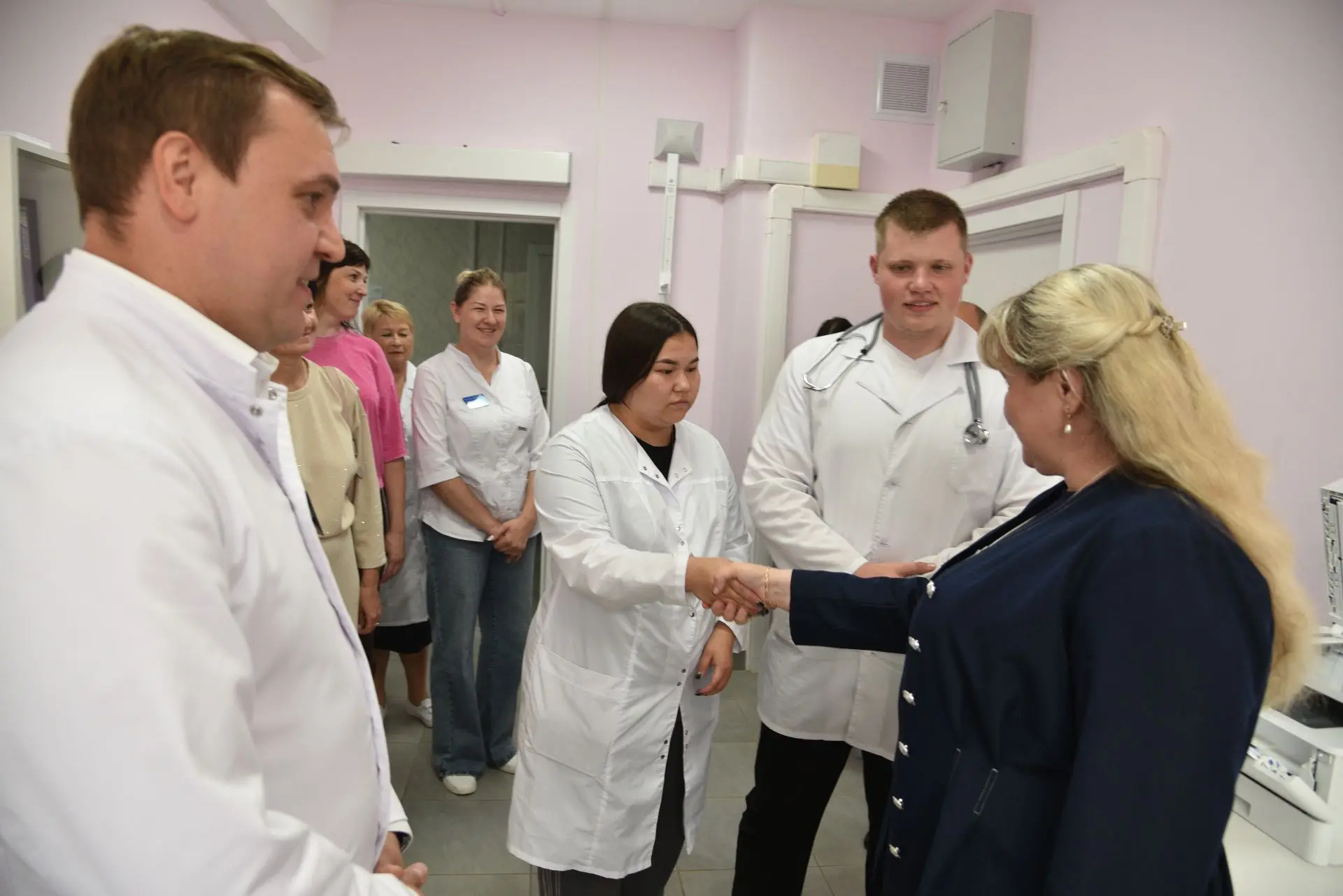 Посетила сегодня с рабочим визитом Лотошинскую больницу. В ходе проверки осмотрела обно...