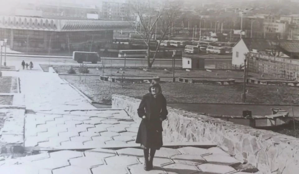 Спуск к главному автовокзалу с Горького. 1977-1979 гг.