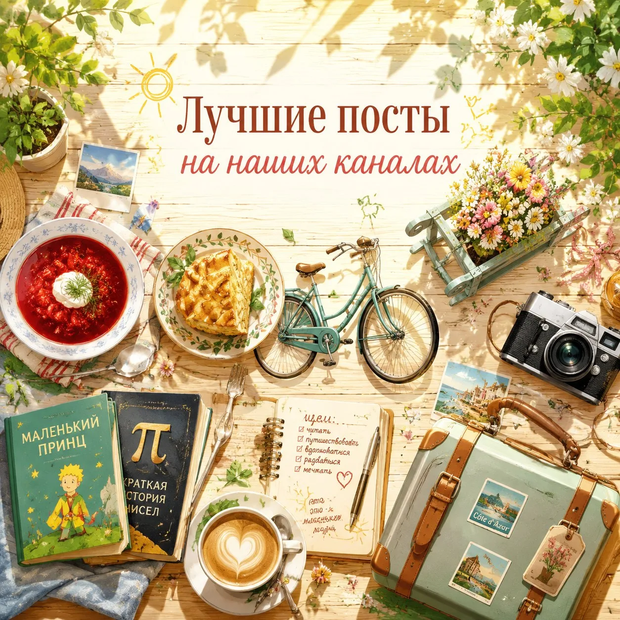 ✨️Что вы могли пропустить (а зря!)

Если в одном дайджесте встретились сани летом, идеальный борщ и 