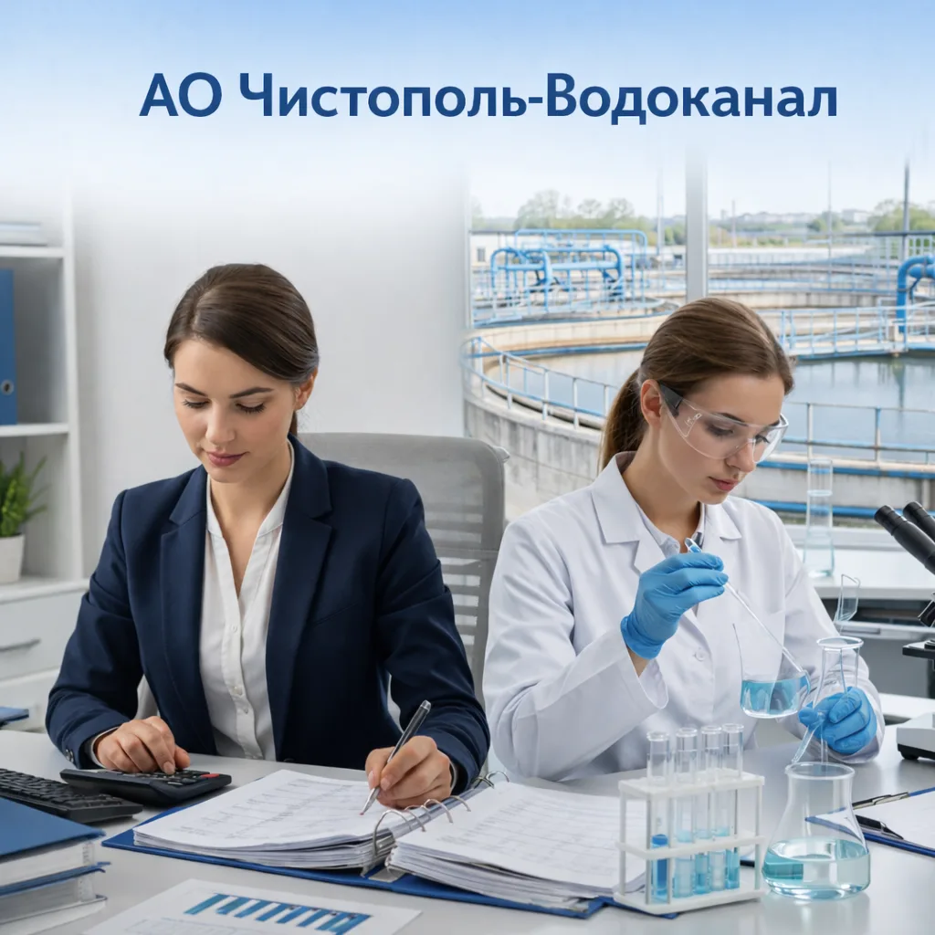 🚰 АО «Чистополь-Водоканал» приглашает на работу!