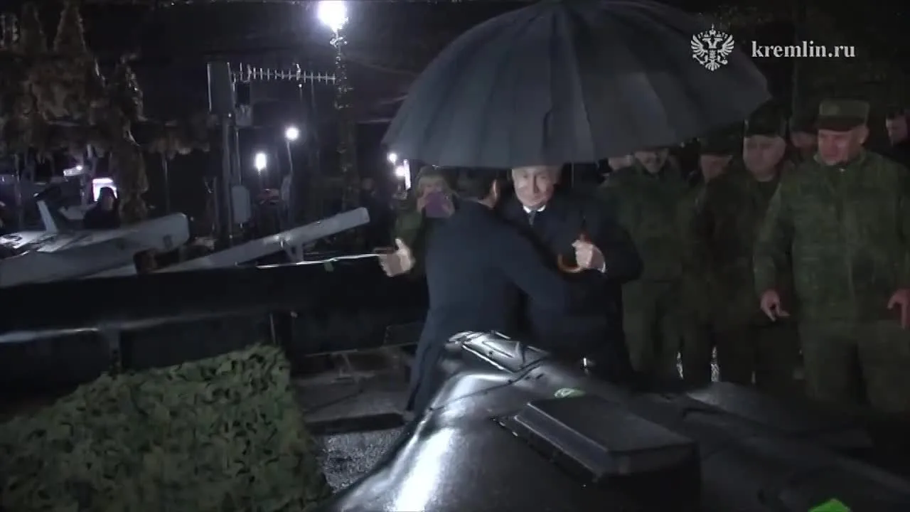 Путин посетил военные учения в Челябинской области