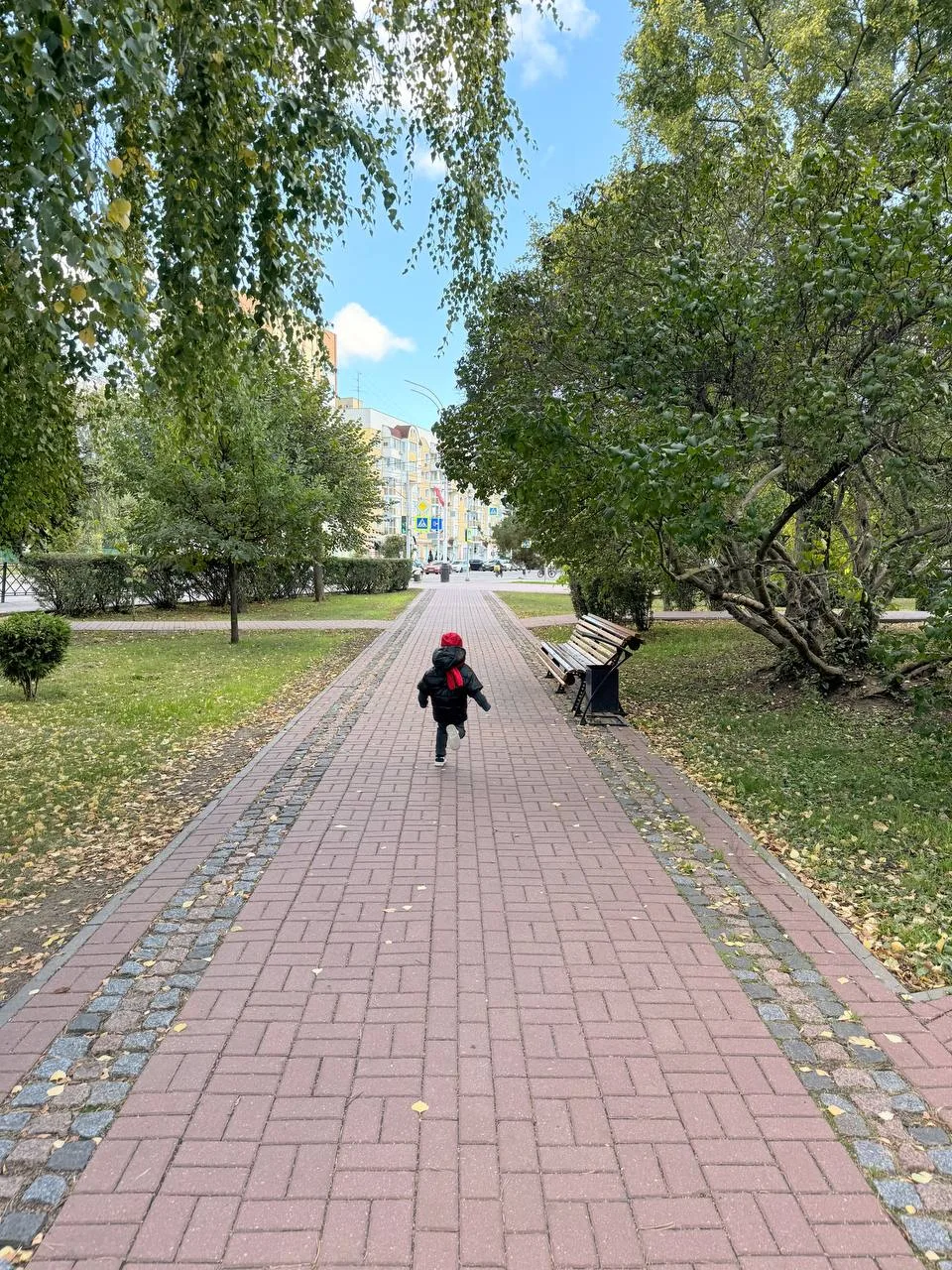 Наша субботняя прогулка и покупка подарков.  🍂