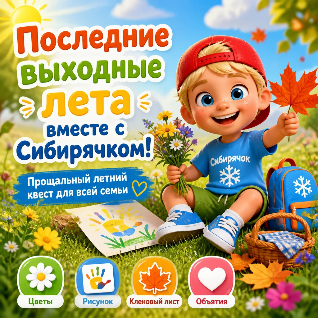 Миссия «Прощай, лето»! Задание от Сибирячка 🕵️‍♂️