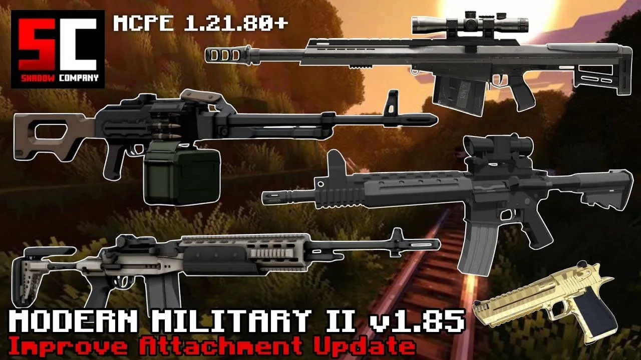 Аддон Modern Military

Modern Military для Майнкрафт - отличная возможность значительно разнообразит
